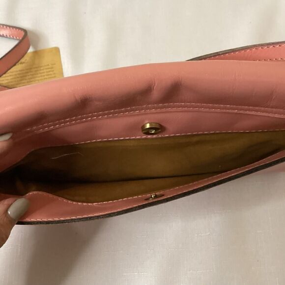 Patricia Nash Caprina Distressed Leather Crossbody/Clutch - Picture 12 of 12